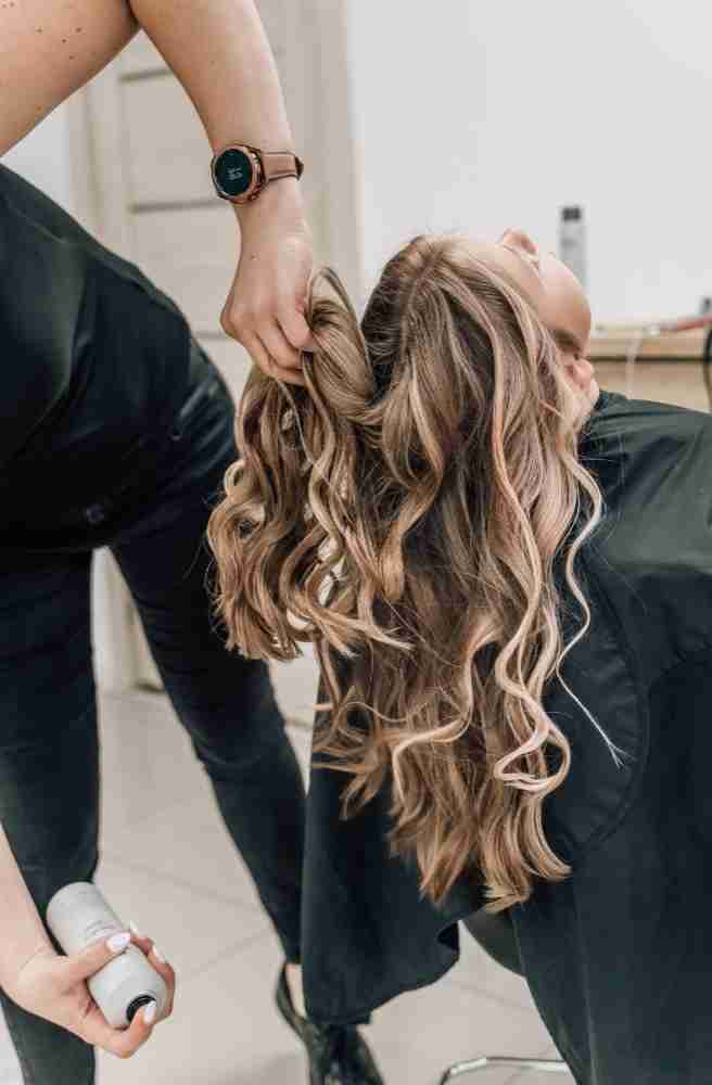 Styled Hair Blow Dry and Style