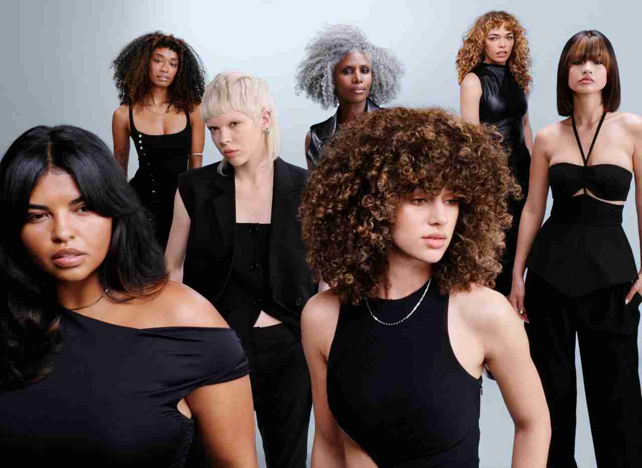 Salon model imagery representing Vibe Salon service work.