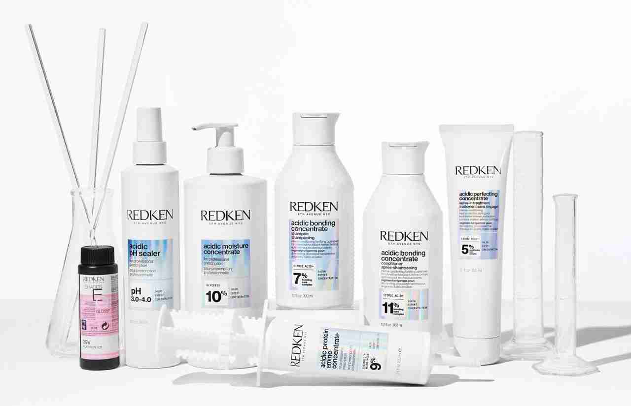Professional hair care products displayed for the Vibe Salon shop page.