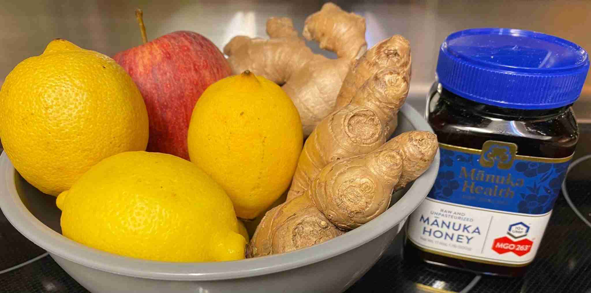 Ingredients for Juice Shots